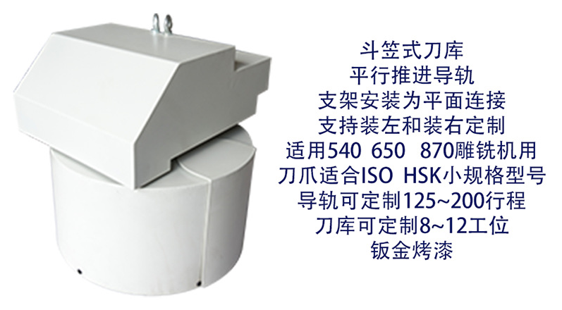 精雕機(jī)刀庫(kù)龍利有幾種選擇？